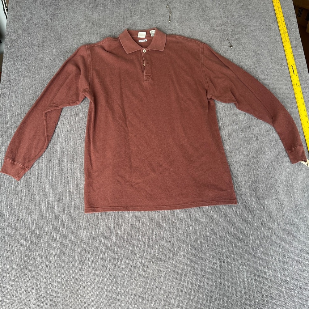 GAP Polo Shirt Mens Small Mauve Pink Classic Fit Collared Popover Everyday Wear